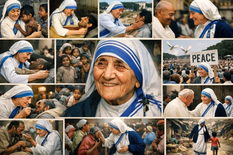 Hommage à Mère Teresa – Une femme qui a choisi la paix